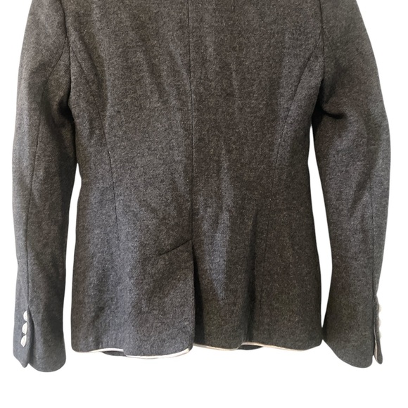 Banana Republic Gray Blazer Size 0 - Picture 3 of 8